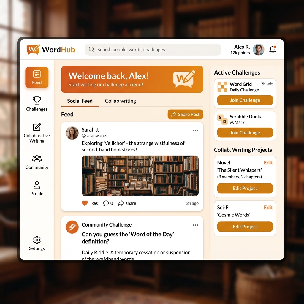 WordHub Social Platform